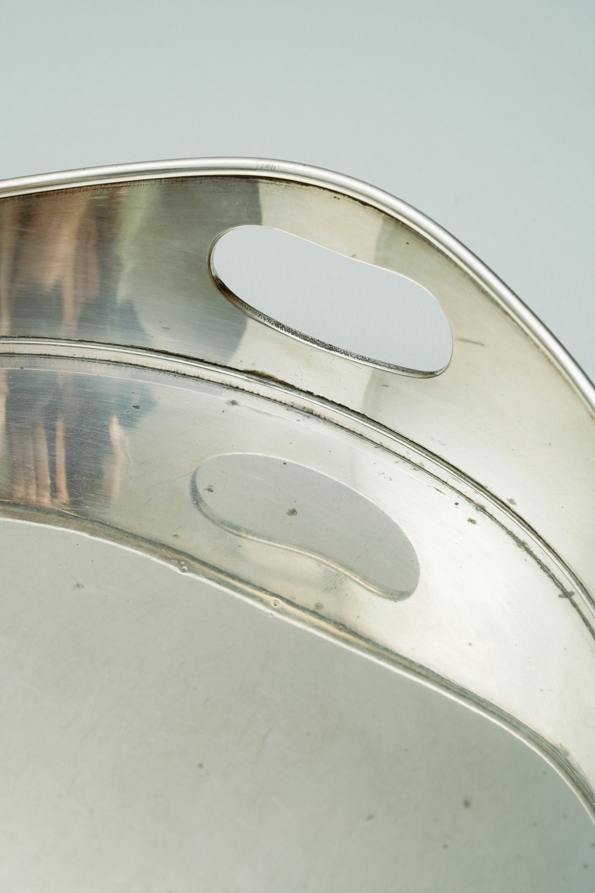 Big oval tray with handles