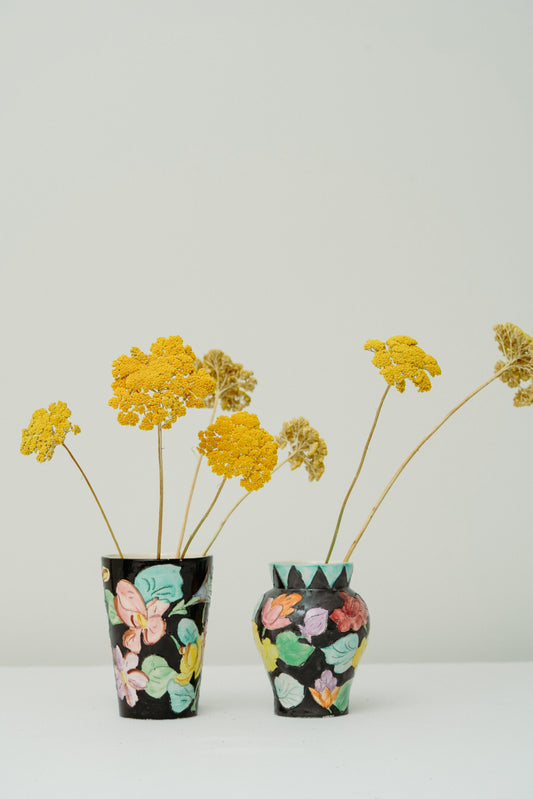 Set 2 Vallauris vases