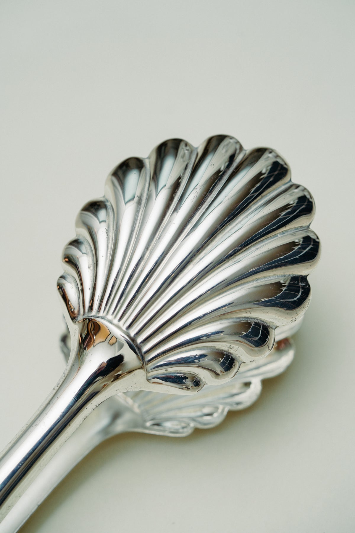 Shell shaped tongs
