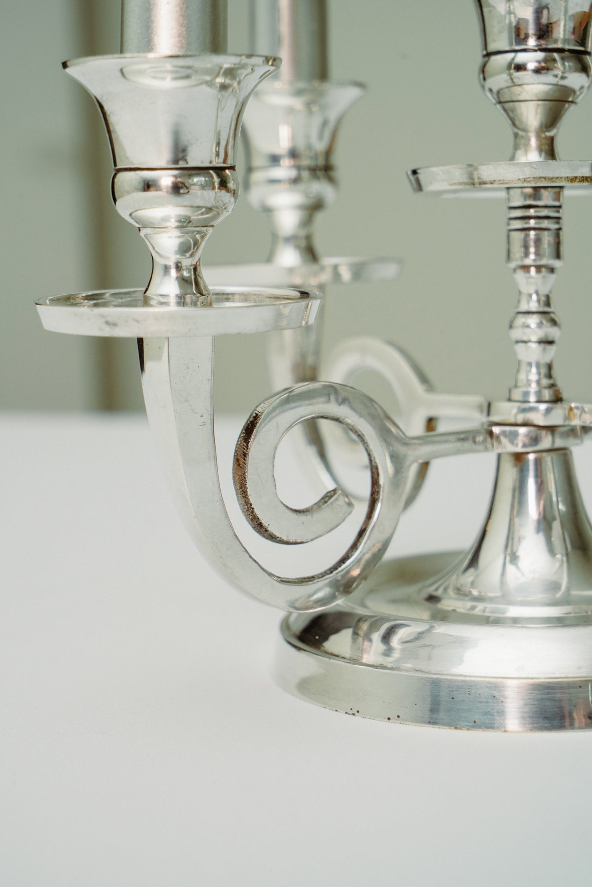 5 arms candle holder