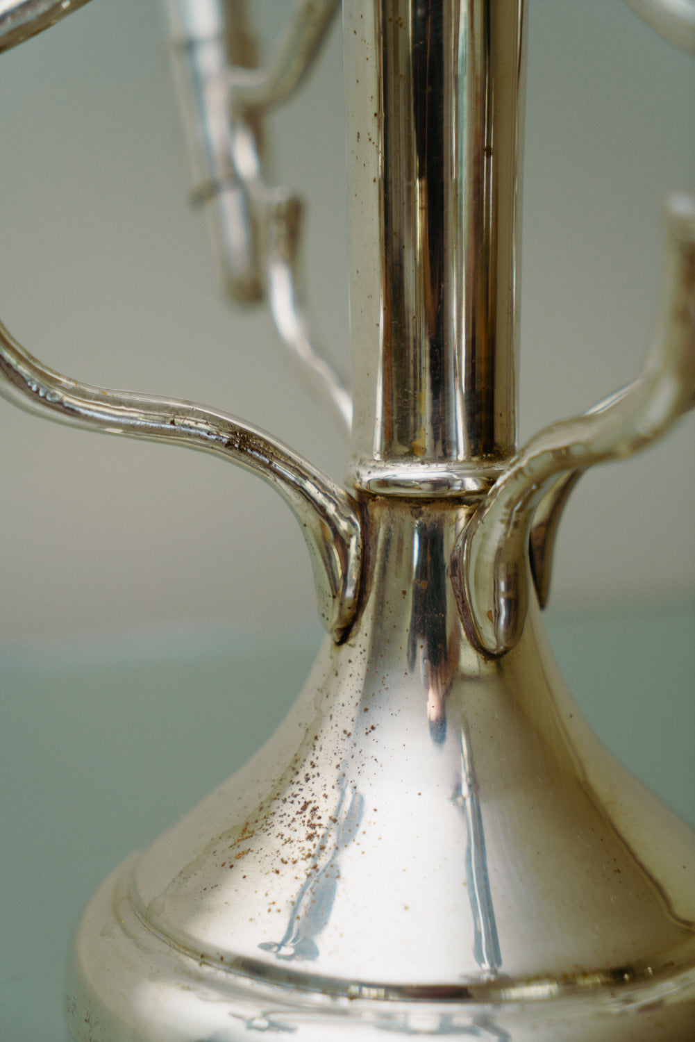 Royal Sheffield Soliflore with 5 vases