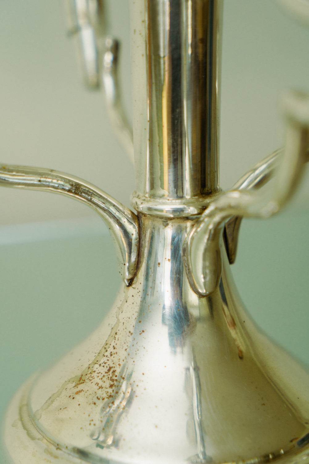 Royal Sheffield Soliflore with 5 vases