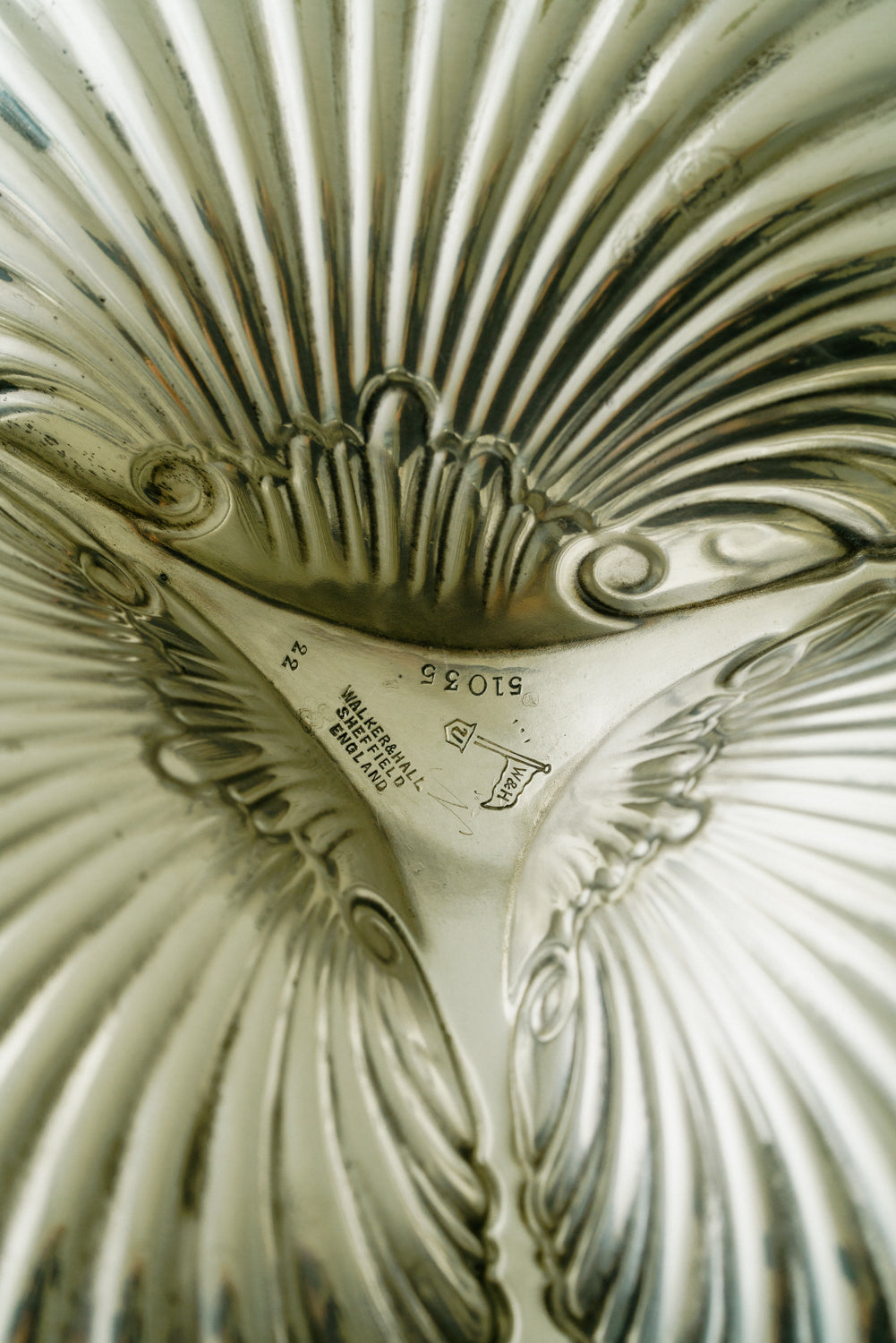 Sheffield shell aperitivo plates, set of 2