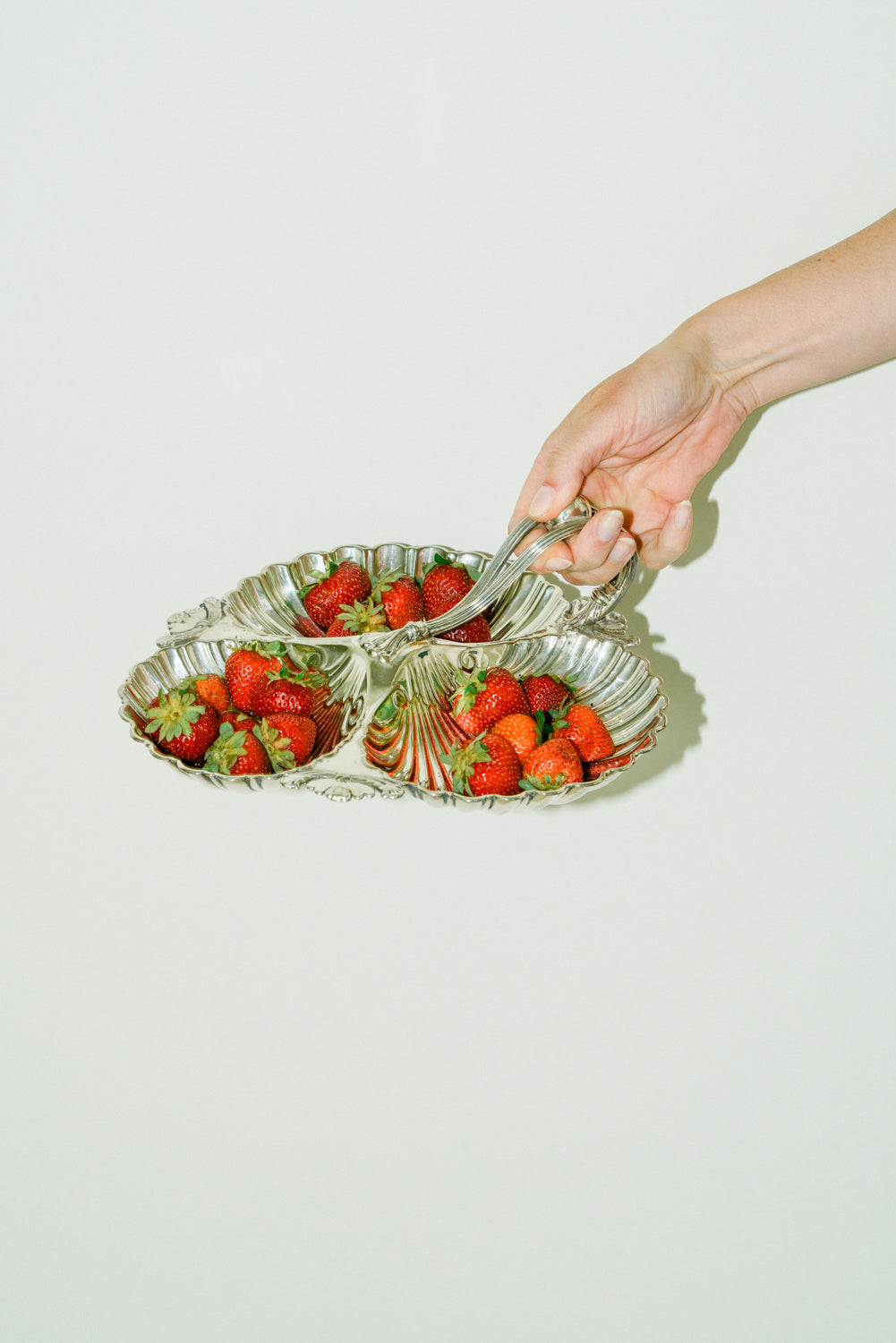 Sheffield shell aperitivo plates, set of 2