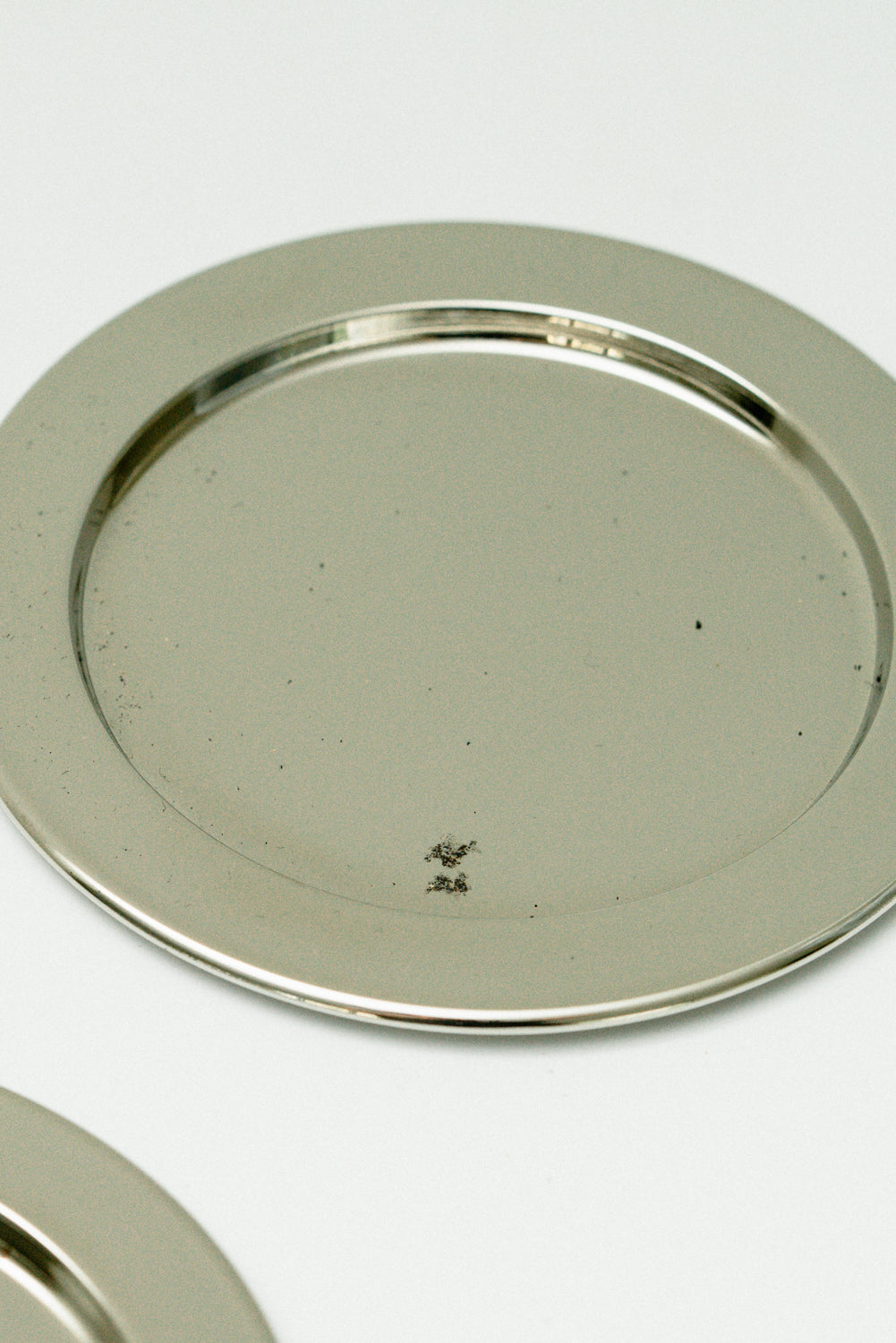 Set of 6 metal coasters