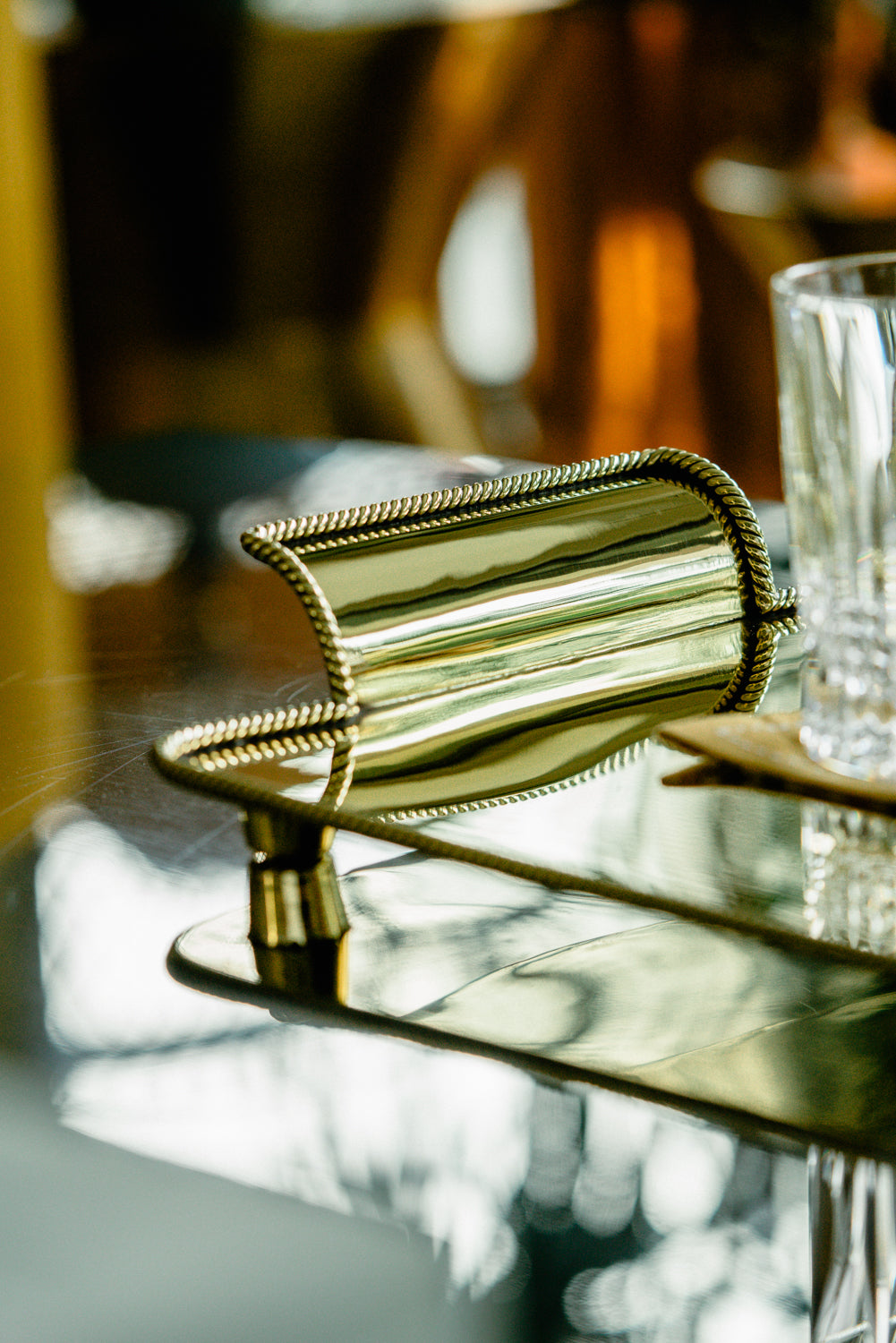 Brass tray