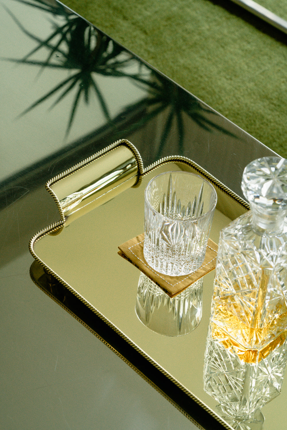Brass tray