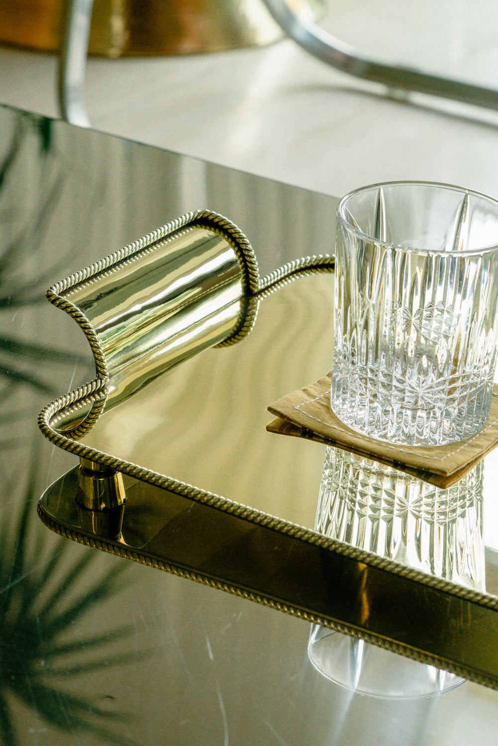 Brass tray