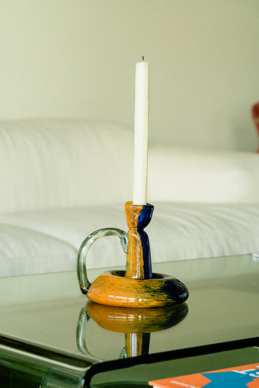 Murano candle holder