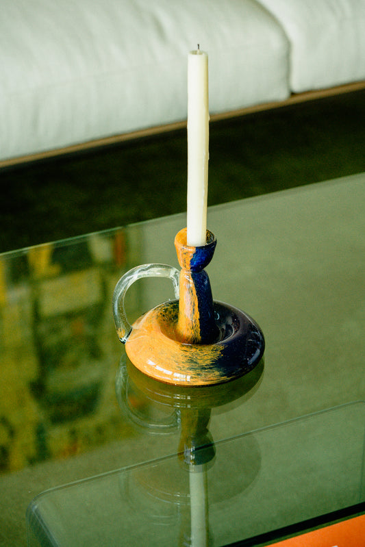 Murano candle holder