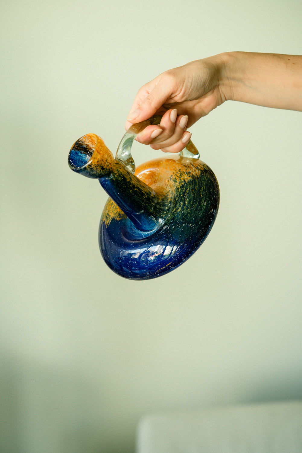 Murano candle holder