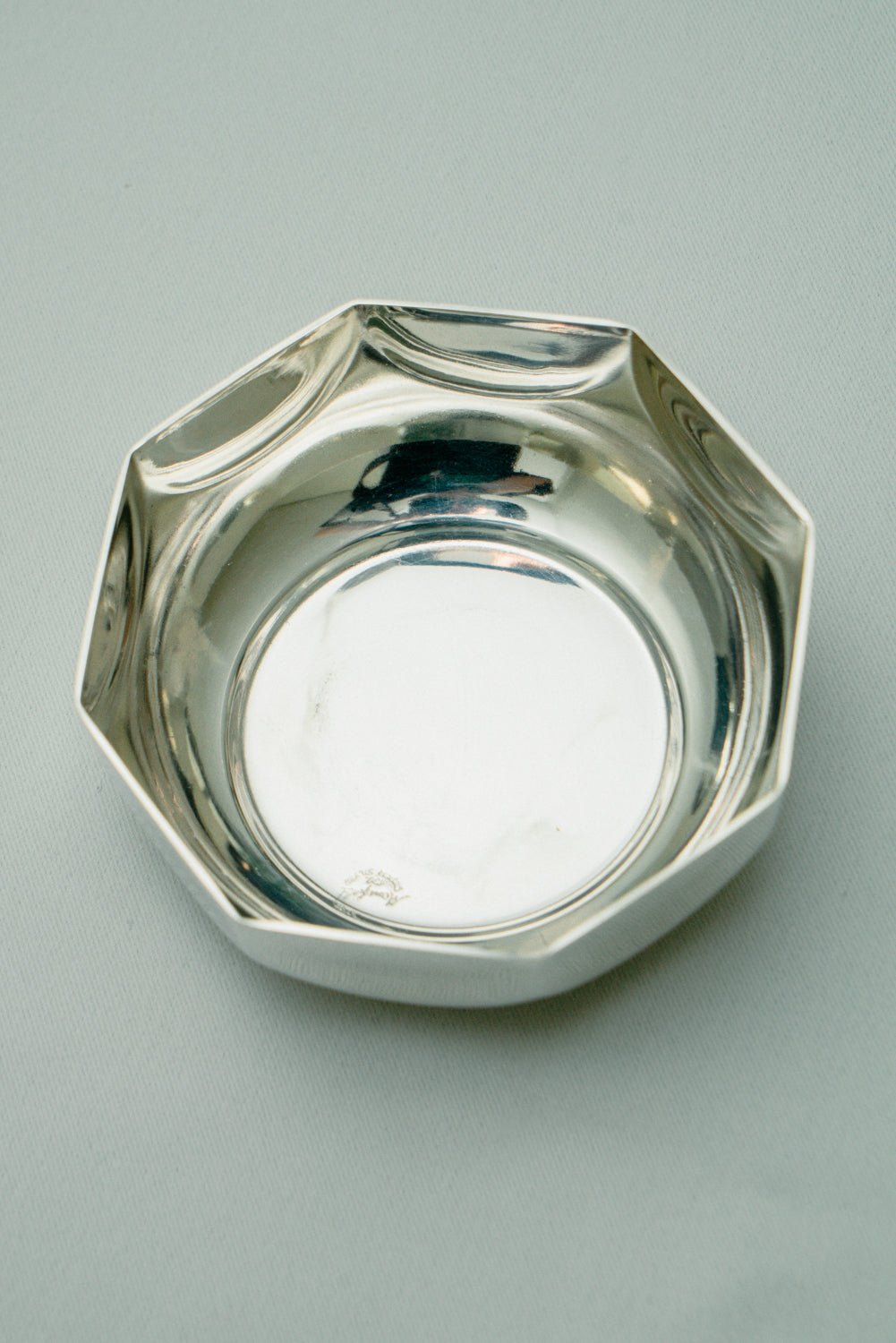 Set of 8 silver plated coupes
