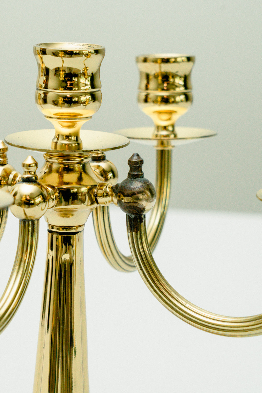 Brass candle holder