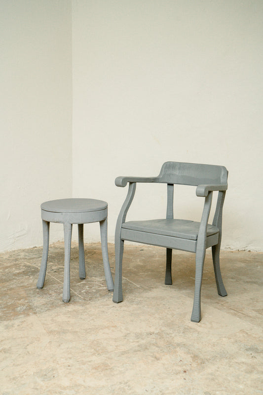 'Raw' chair and stool by Jens Fager for Muuto, 2008