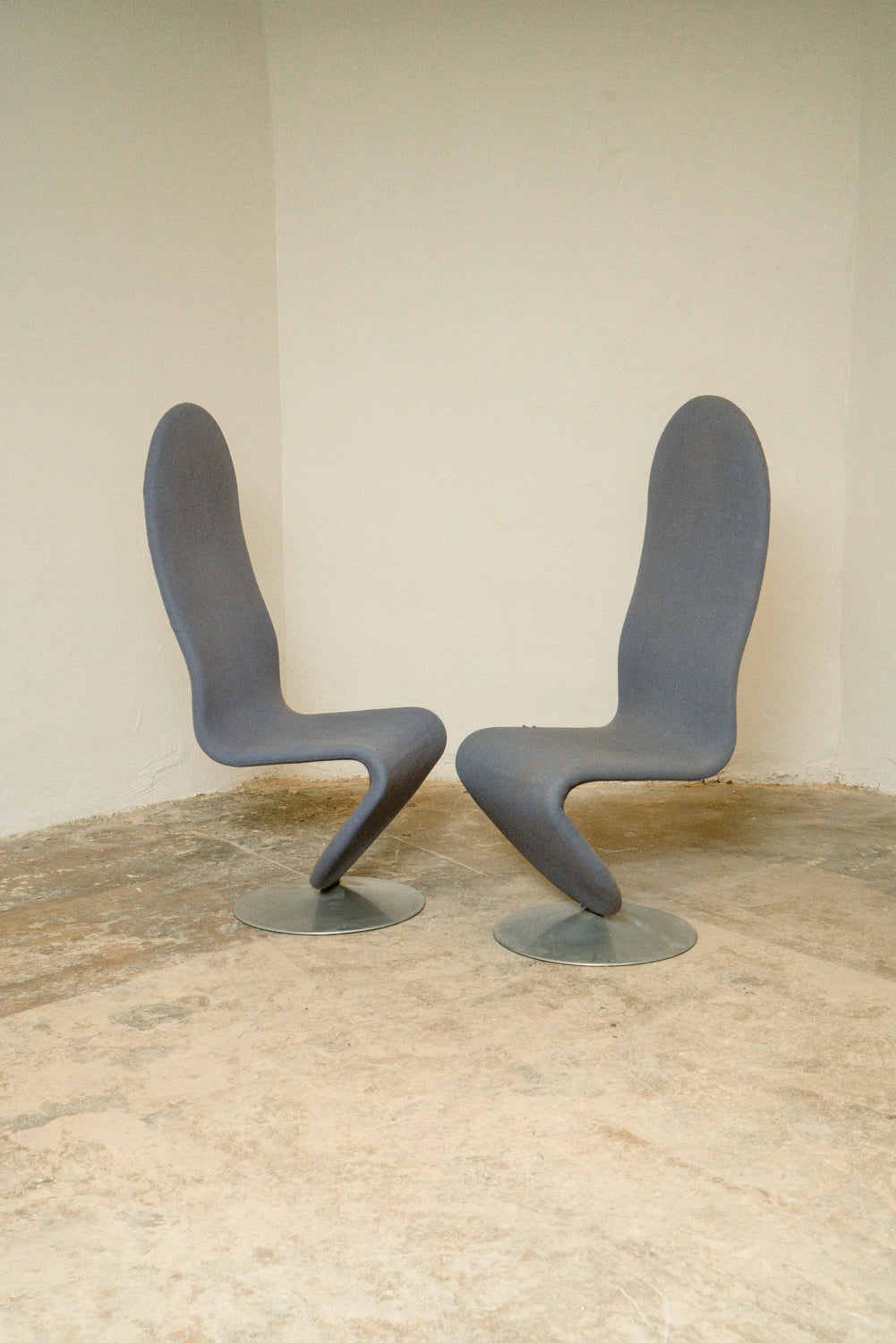 Highback 1-2-3 Chair by Verner Panton for Fritz Hansen (single)