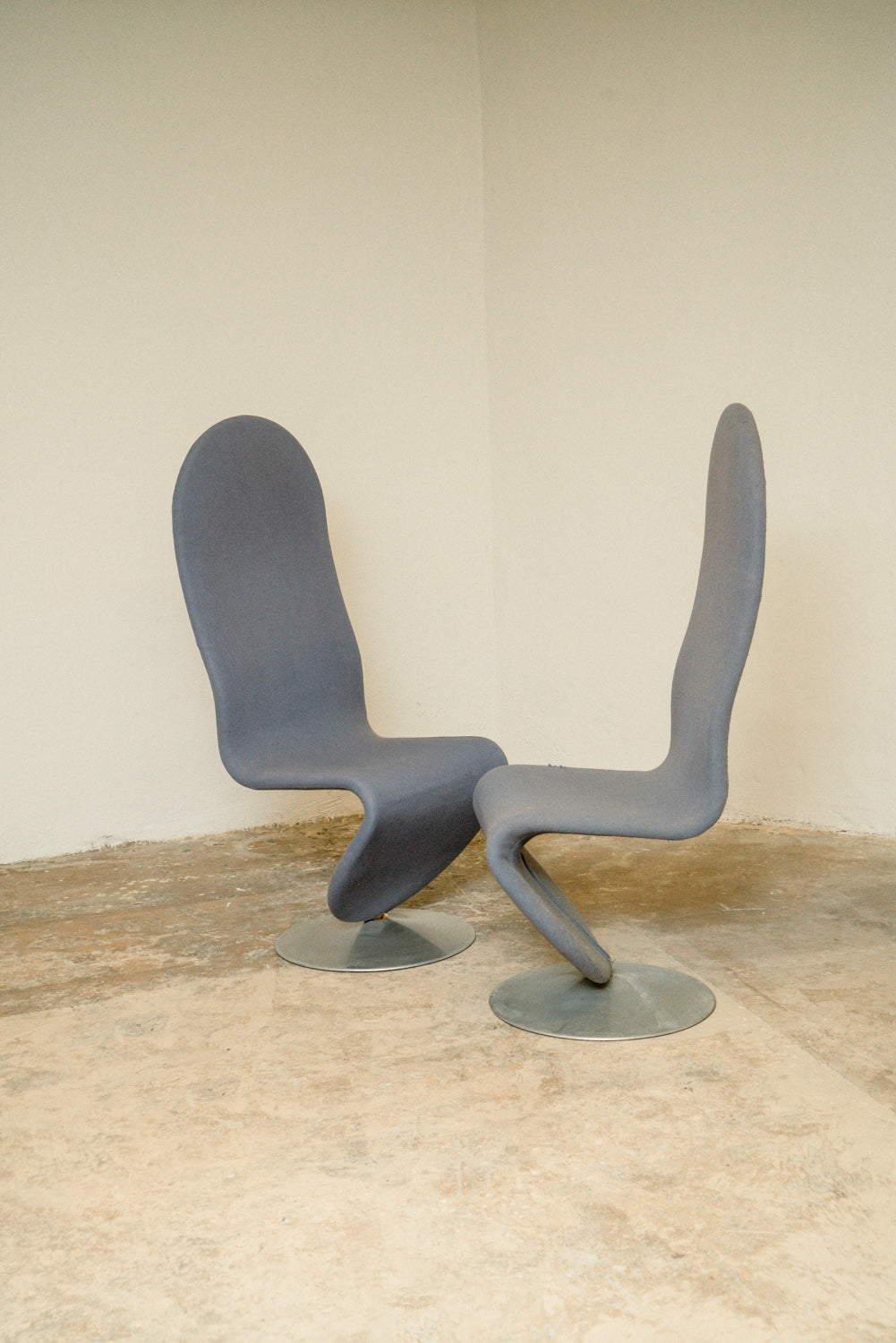 Highback 1-2-3 Chair by Verner Panton for Fritz Hansen (single)
