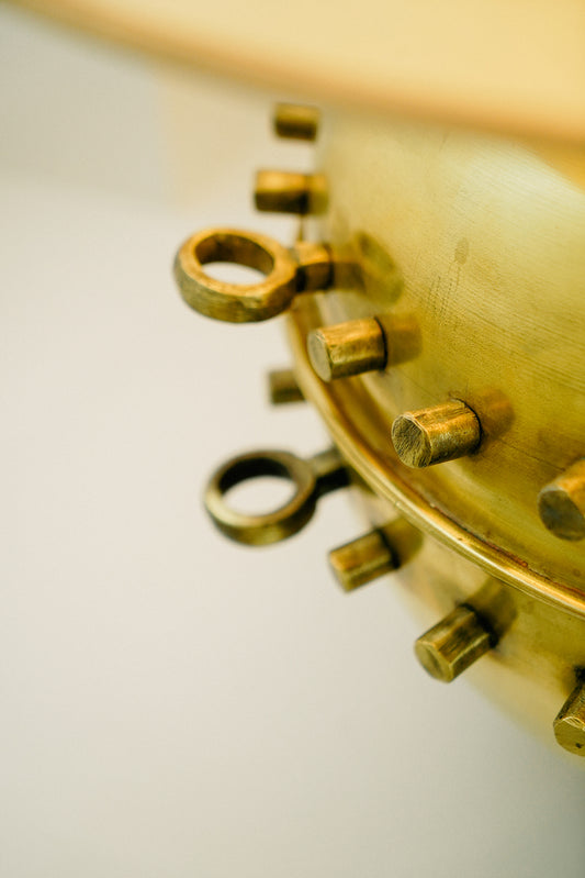 Brass table lamp