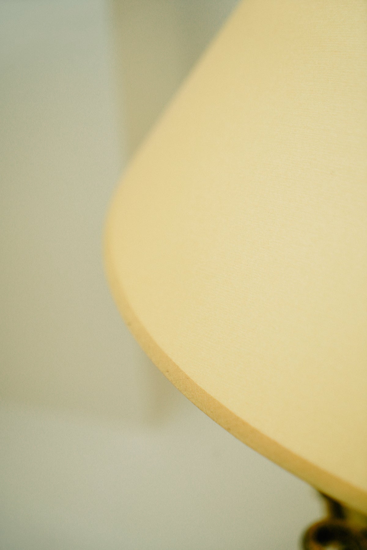 Brass table lamp