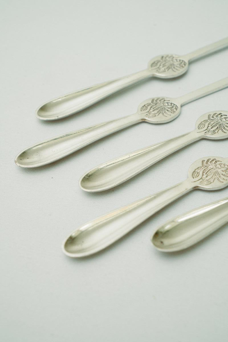 Set of 5 lobster forks