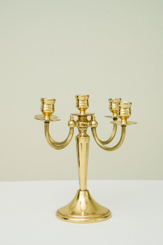 Brass candle holder