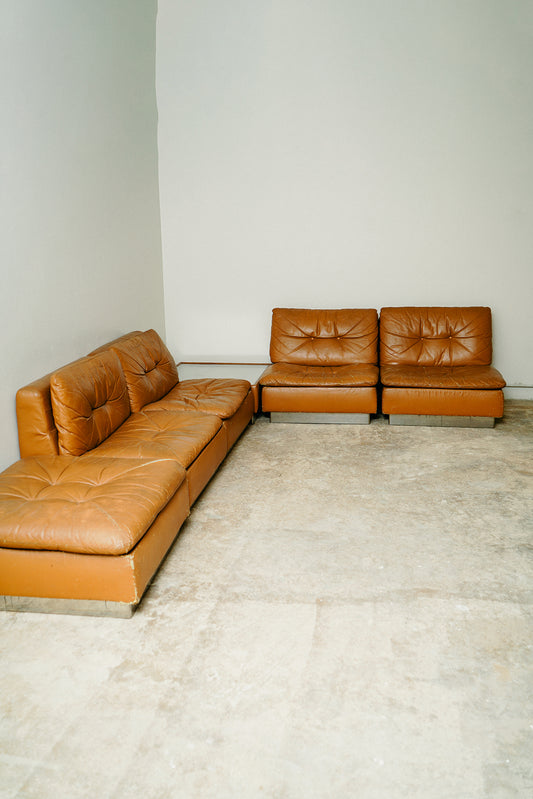 P10 Proposals modular sofa by Giovanni Offredi for Saporiti, 1970s