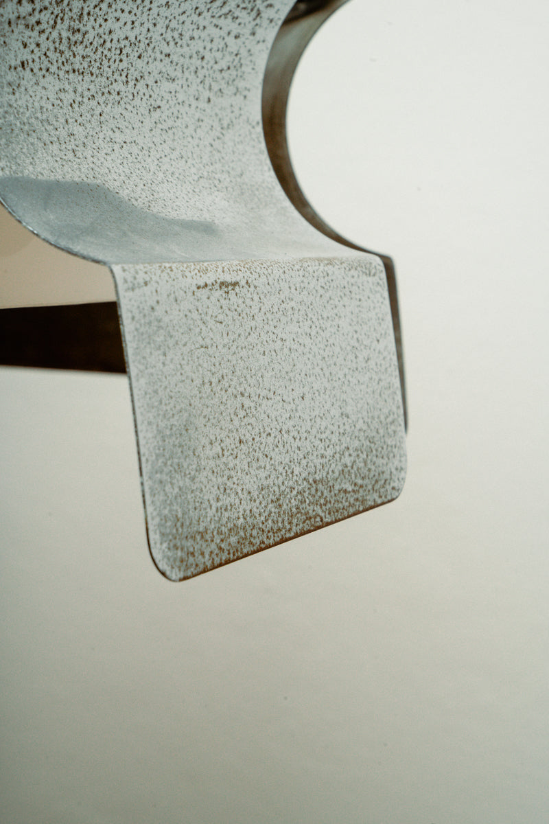 Enrico Tronconi chromed floor lamp, 1970s