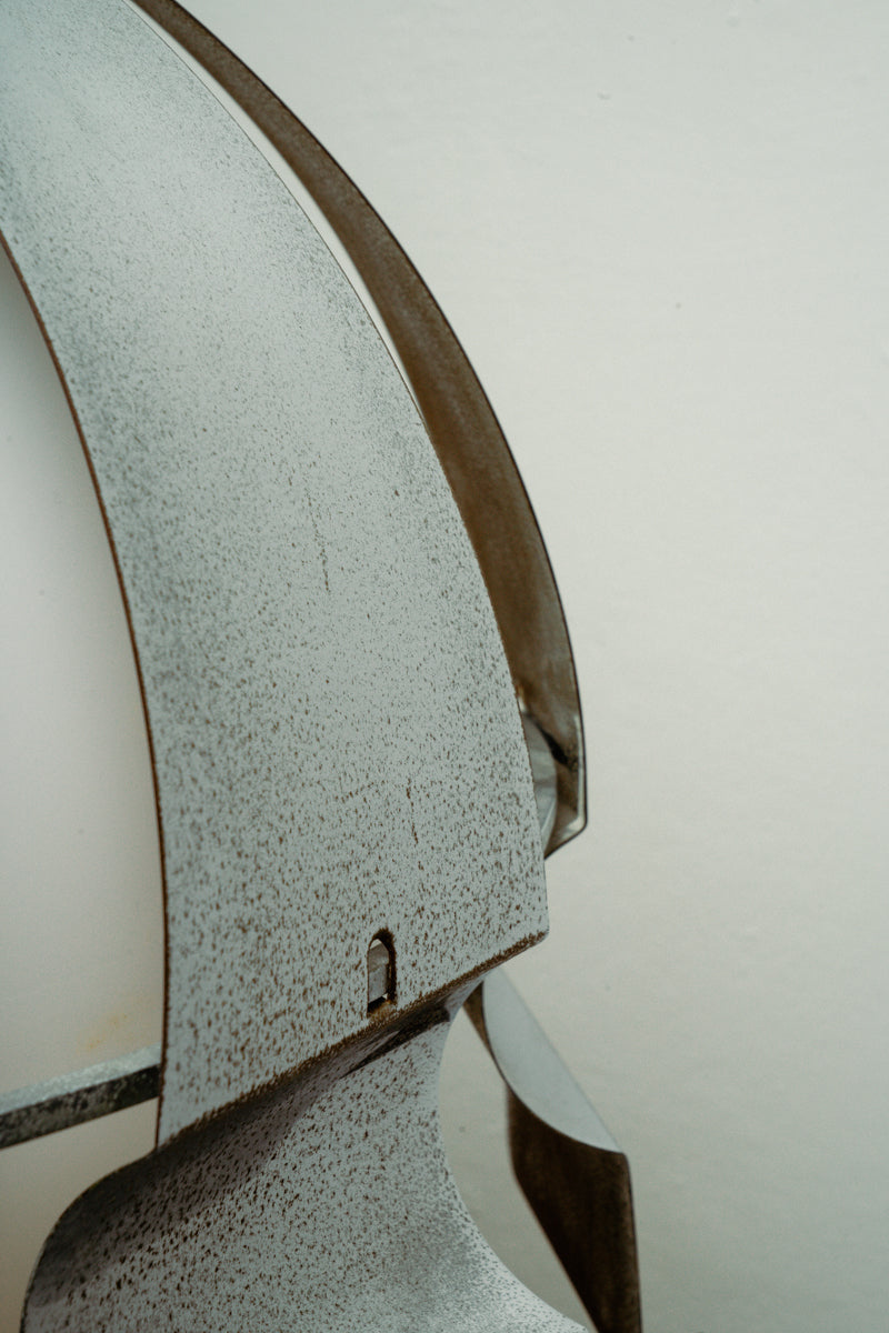 Enrico Tronconi chromed floor lamp, 1970s