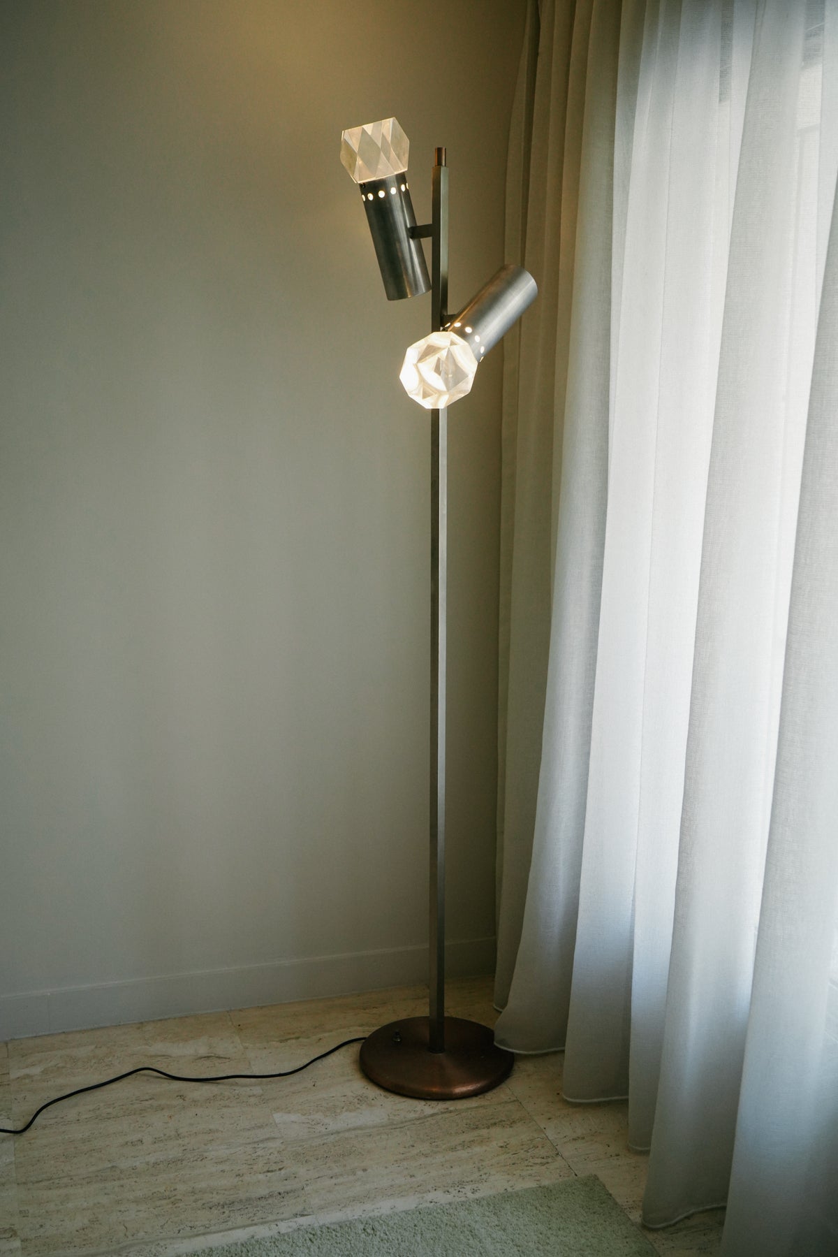 Diamante floor lamp, 1970s