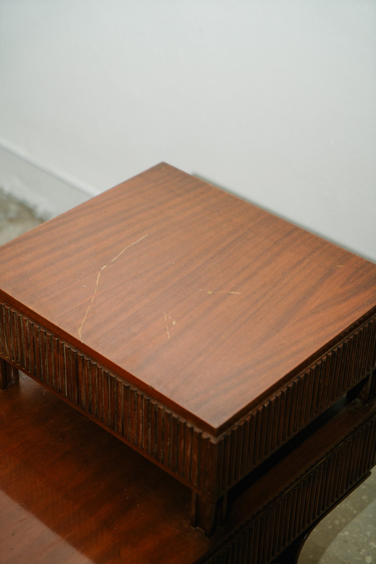 Wooden side table, 1960s