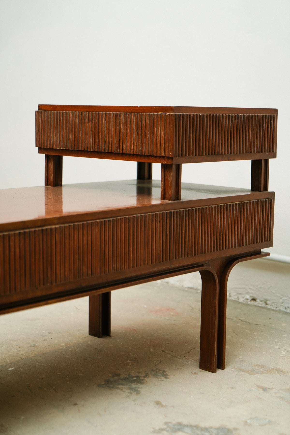 Wooden side table, 1960s