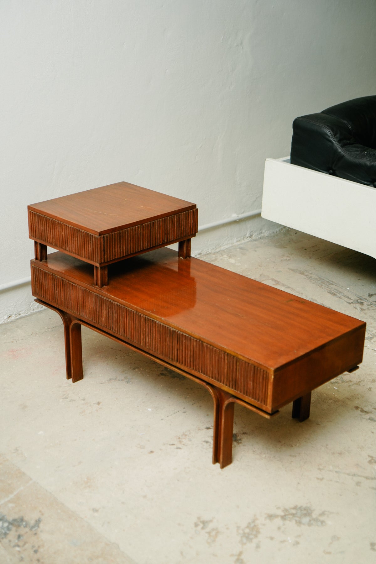 Wooden side table, 1960s