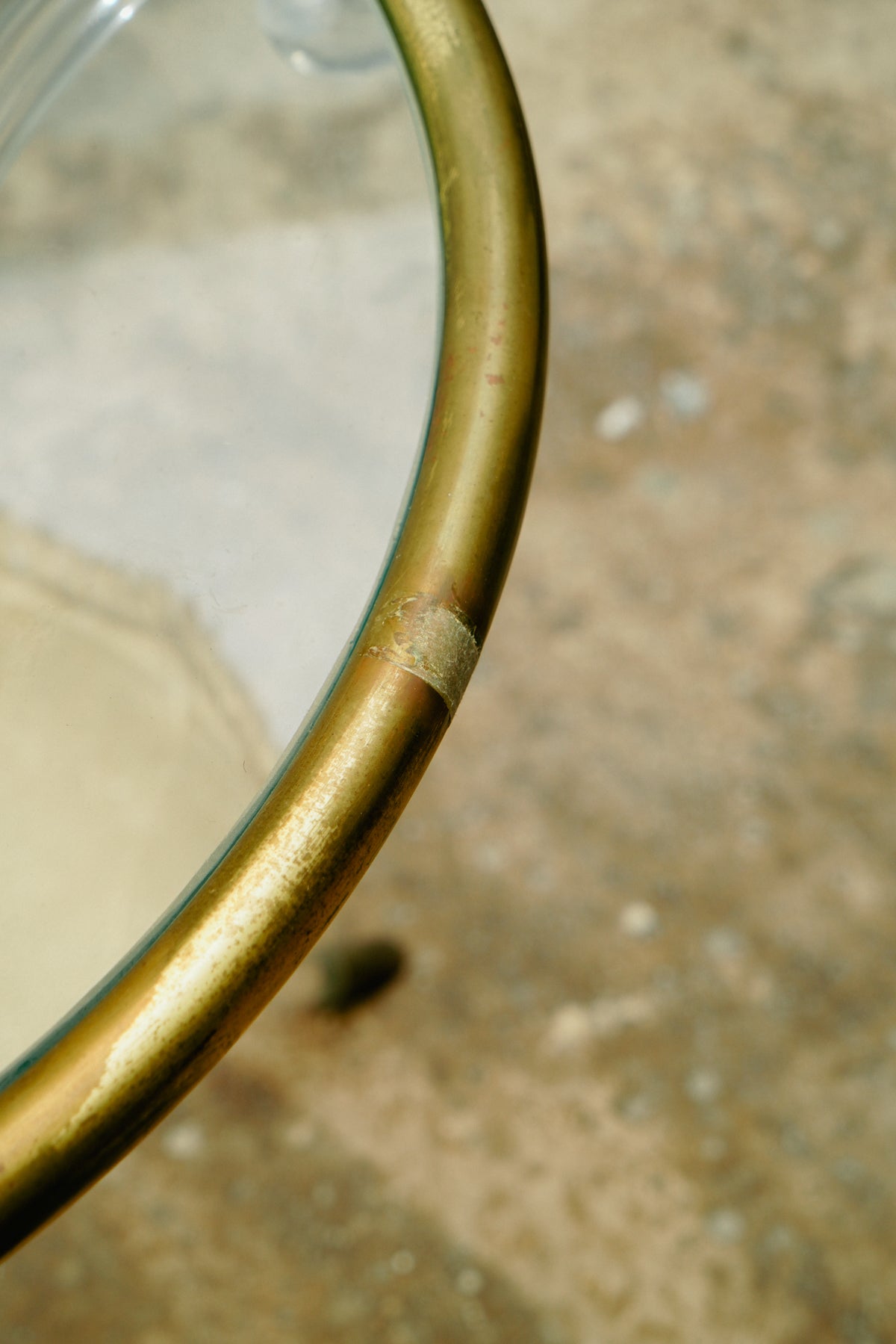 Plexi side Table, 1960s