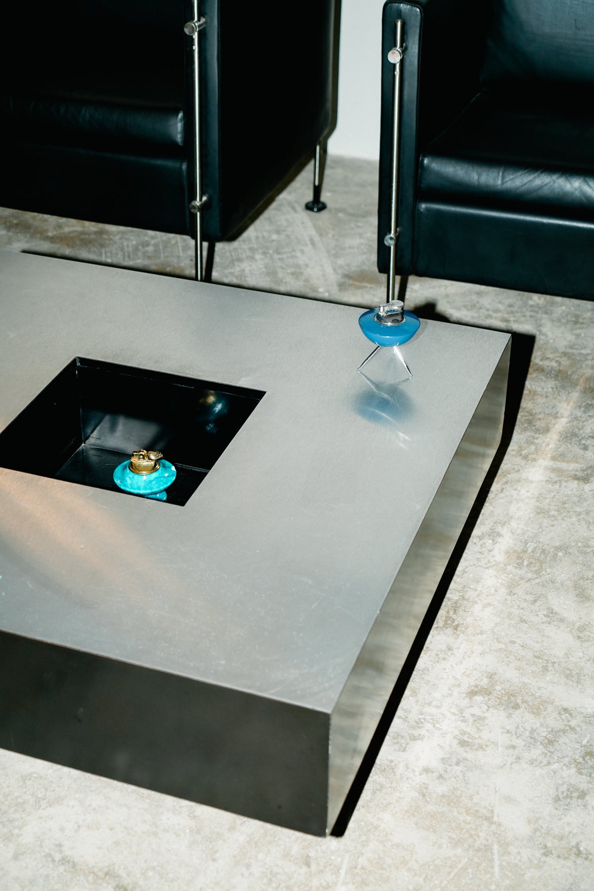 Dry bar coffee table, 1960s