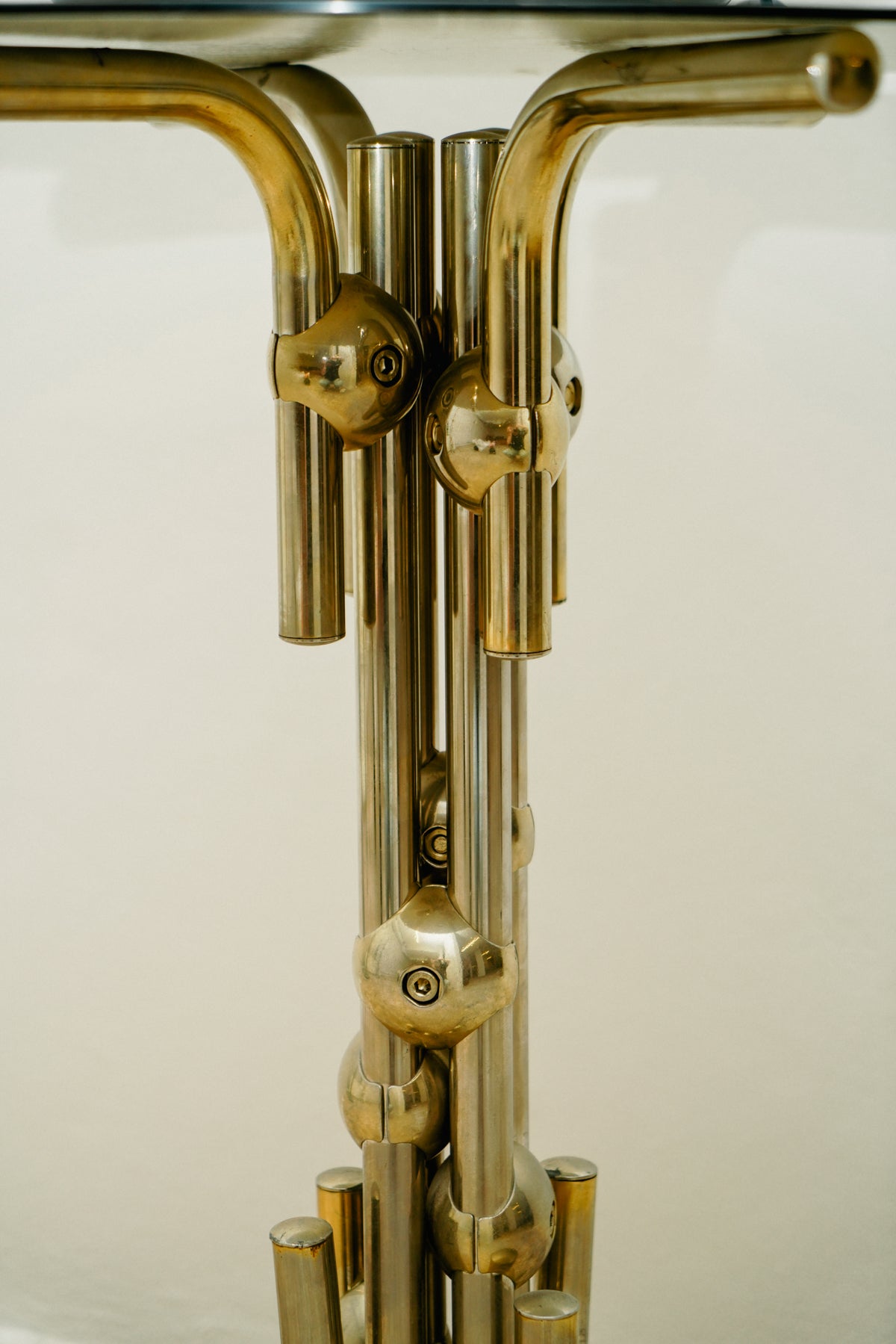 High chromed side table, 1960s