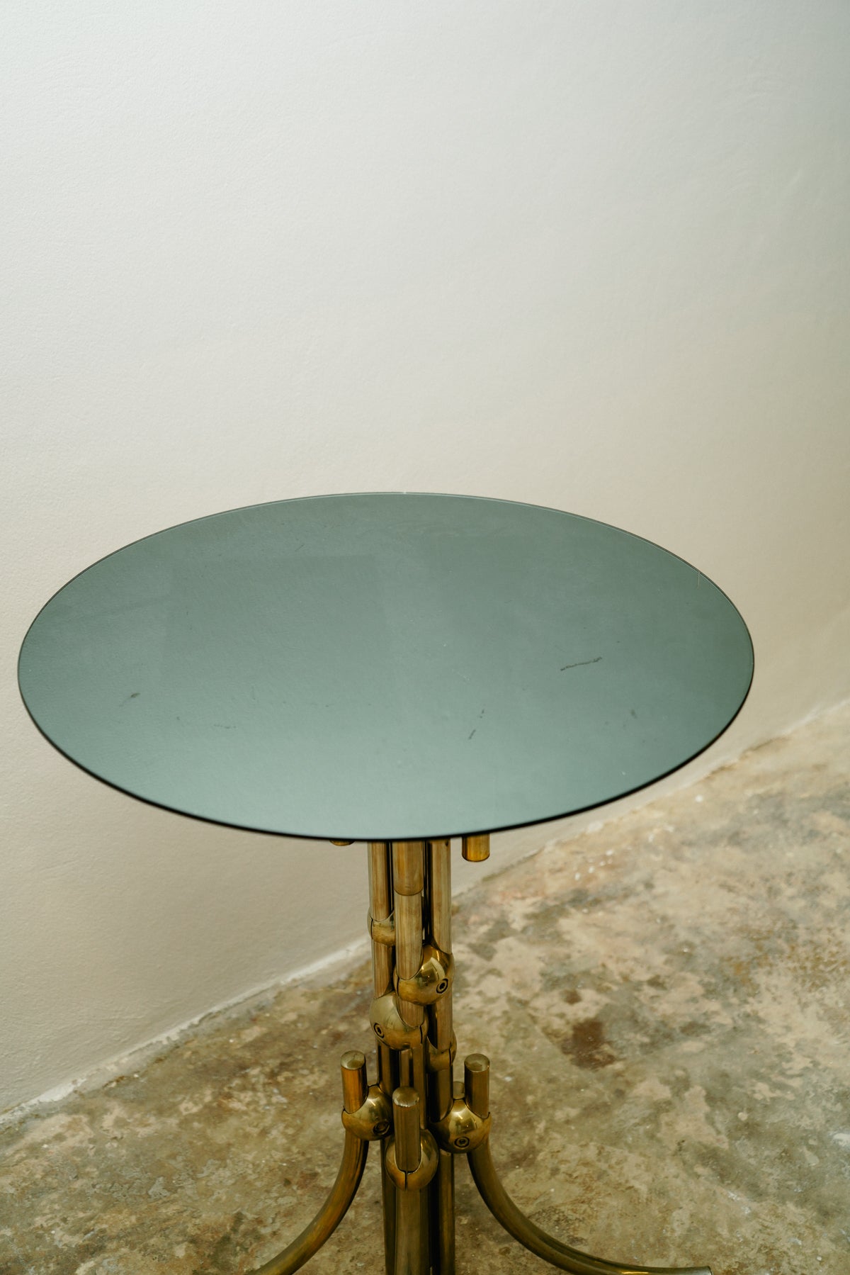 High chromed side table, 1960s