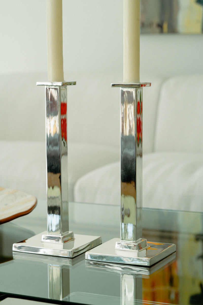 Set of 2 candle holders