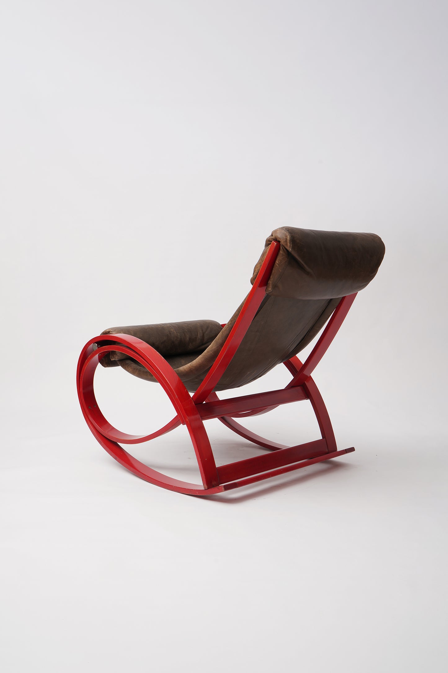 Sgarsul Rocking Chair by Gae Aulenti for Poltronova