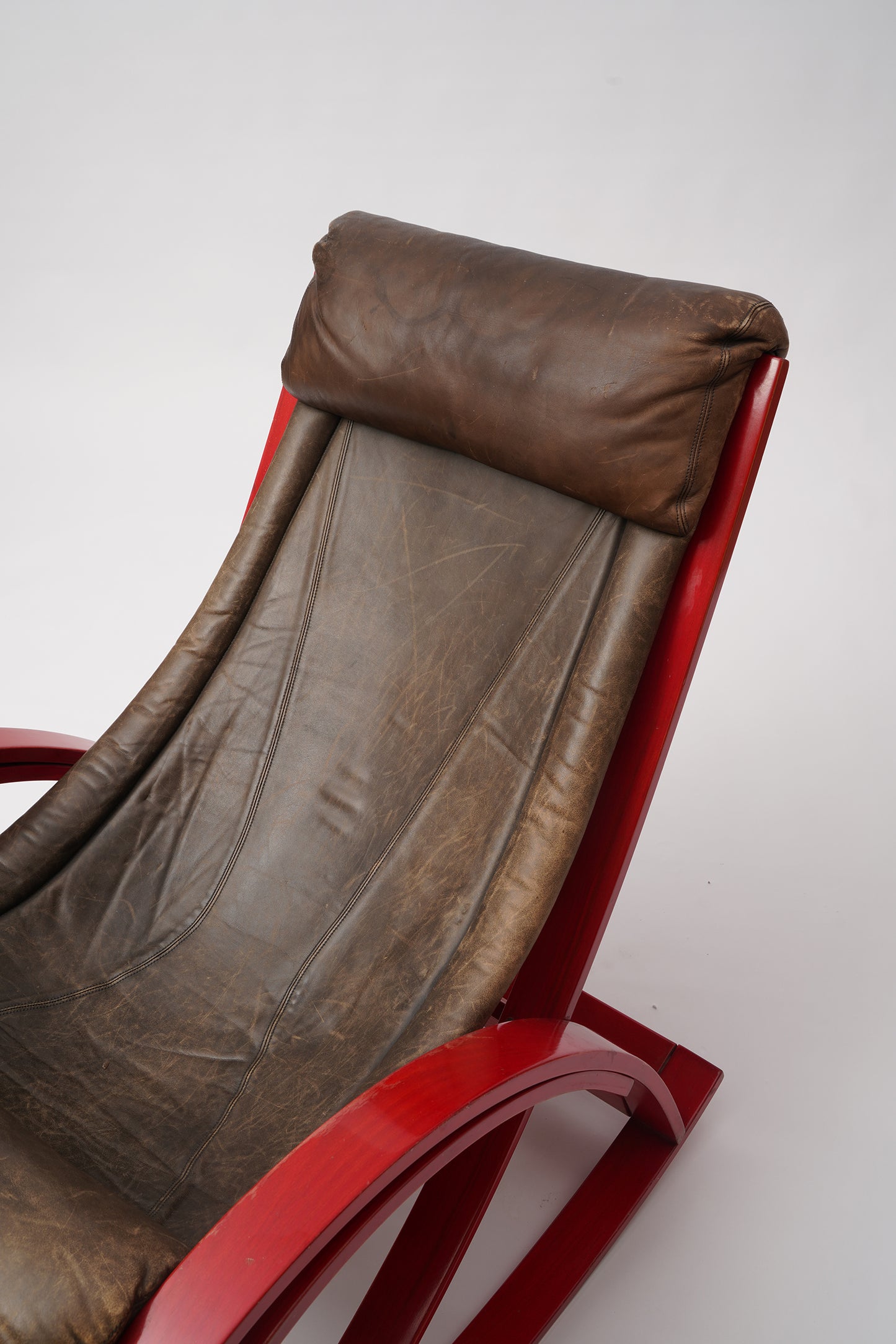 Sgarsul Rocking Chair by Gae Aulenti for Poltronova