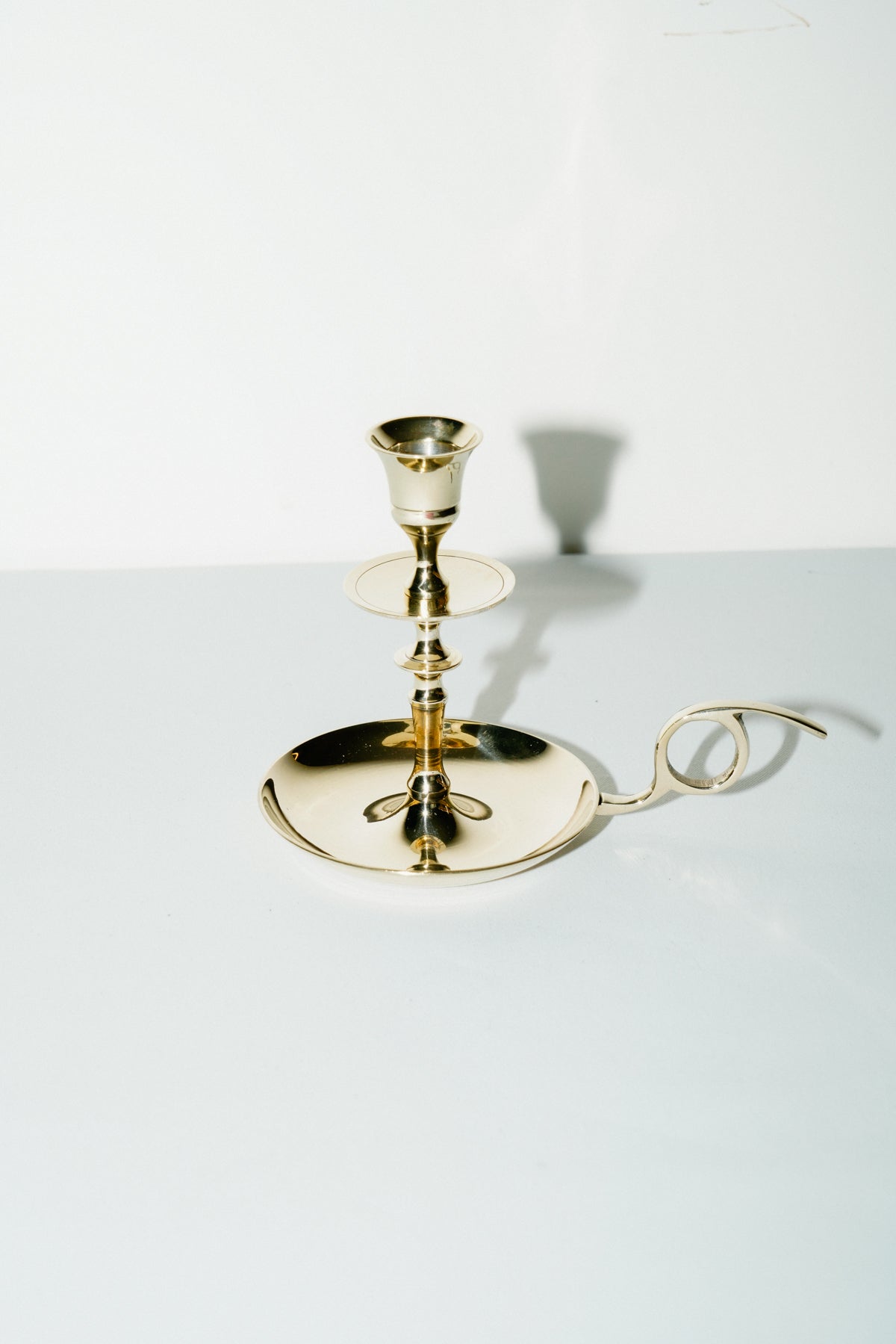Brass candle holder