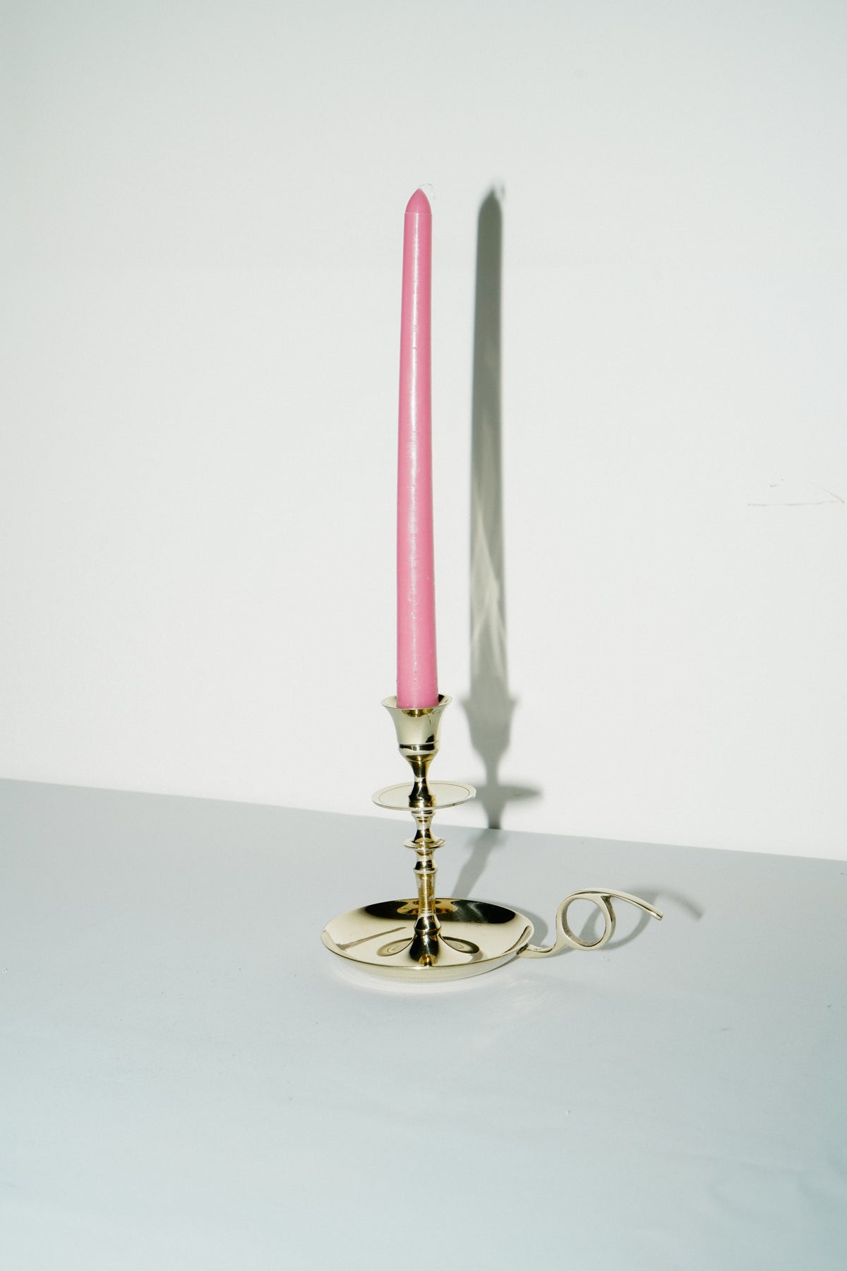 Brass candle holder