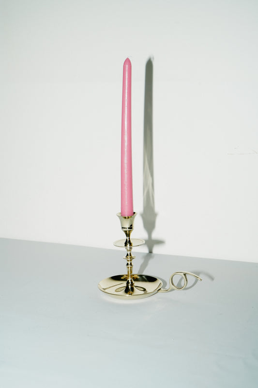 Brass candle holder