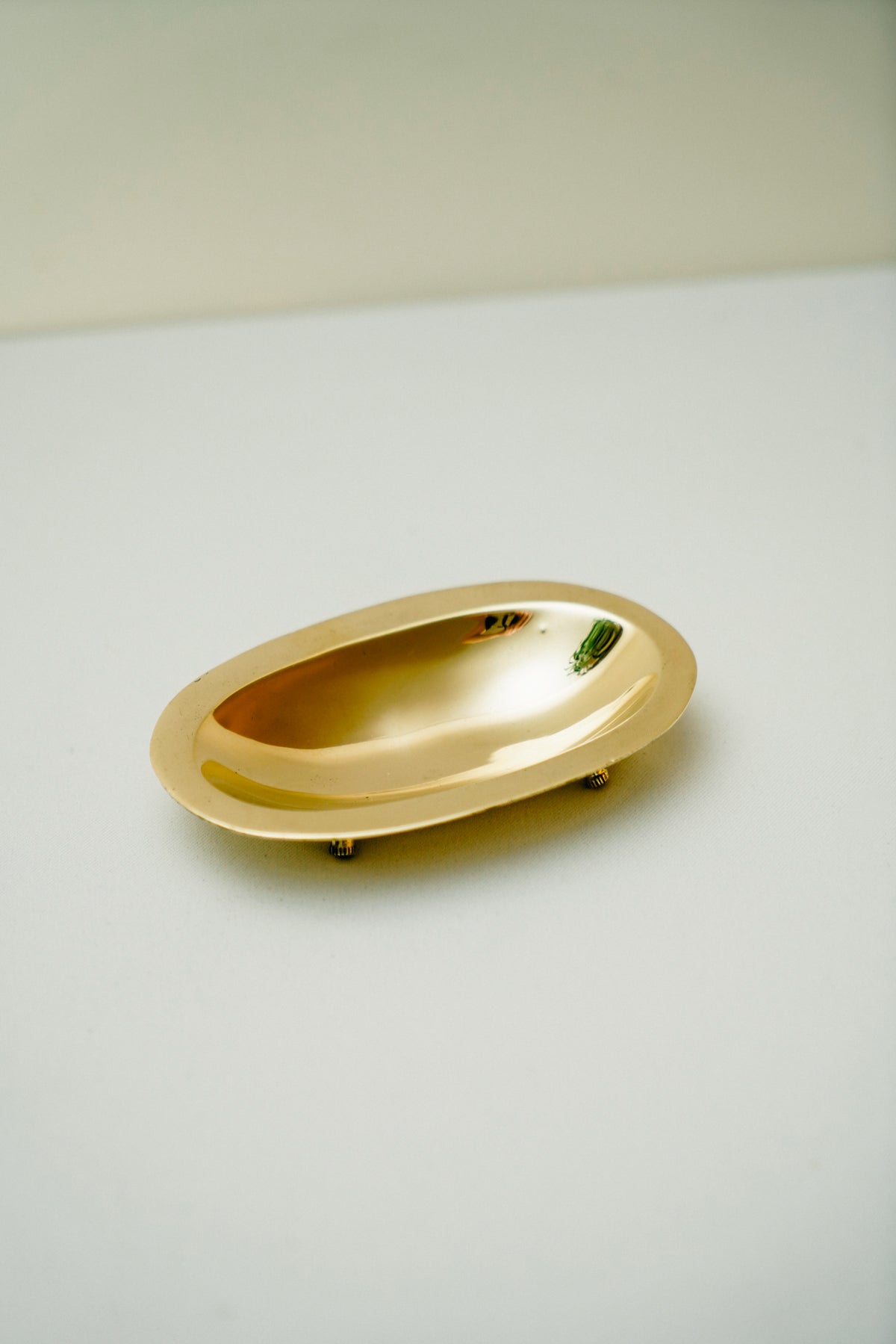 Brass soap dish
