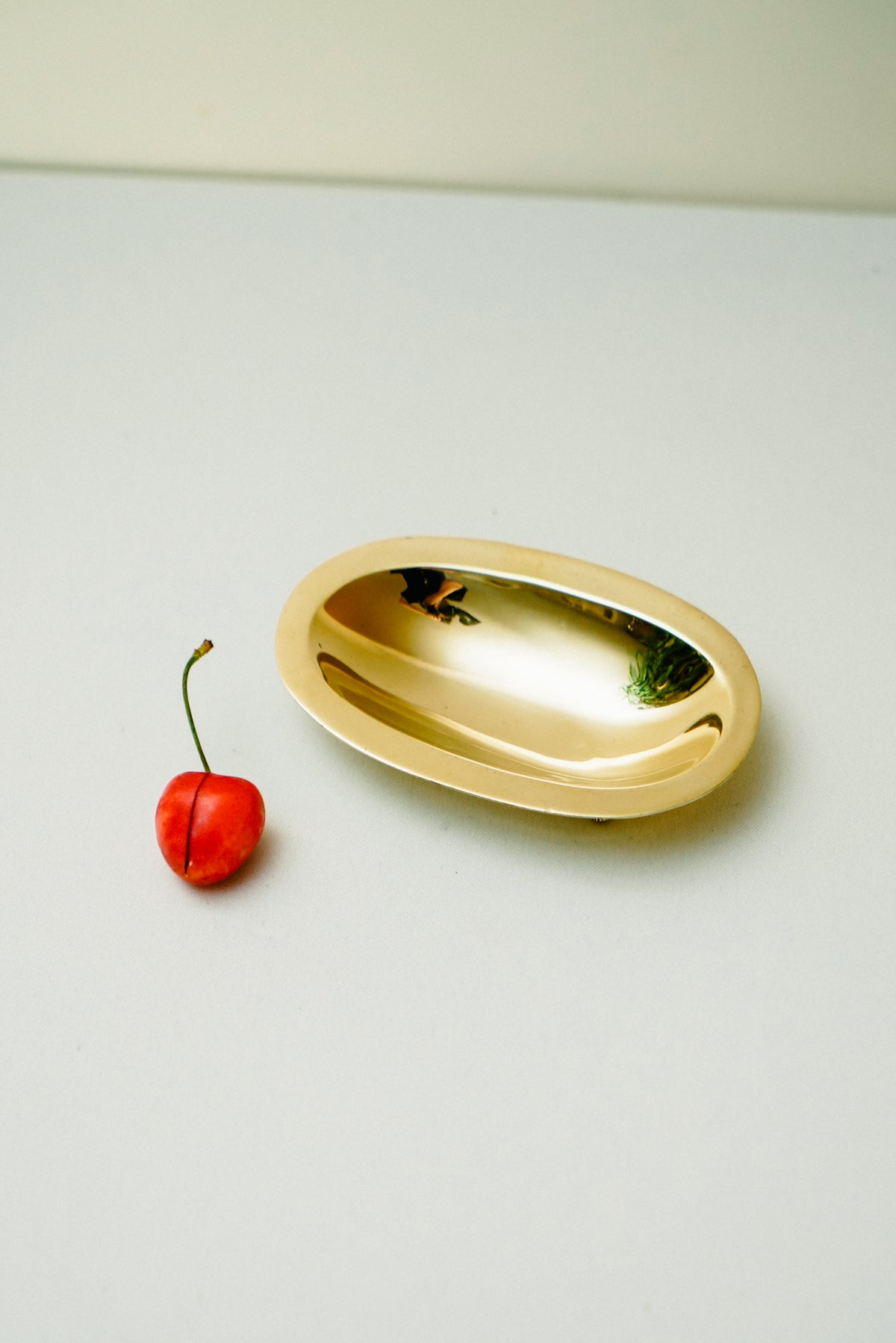 Brass soap dish