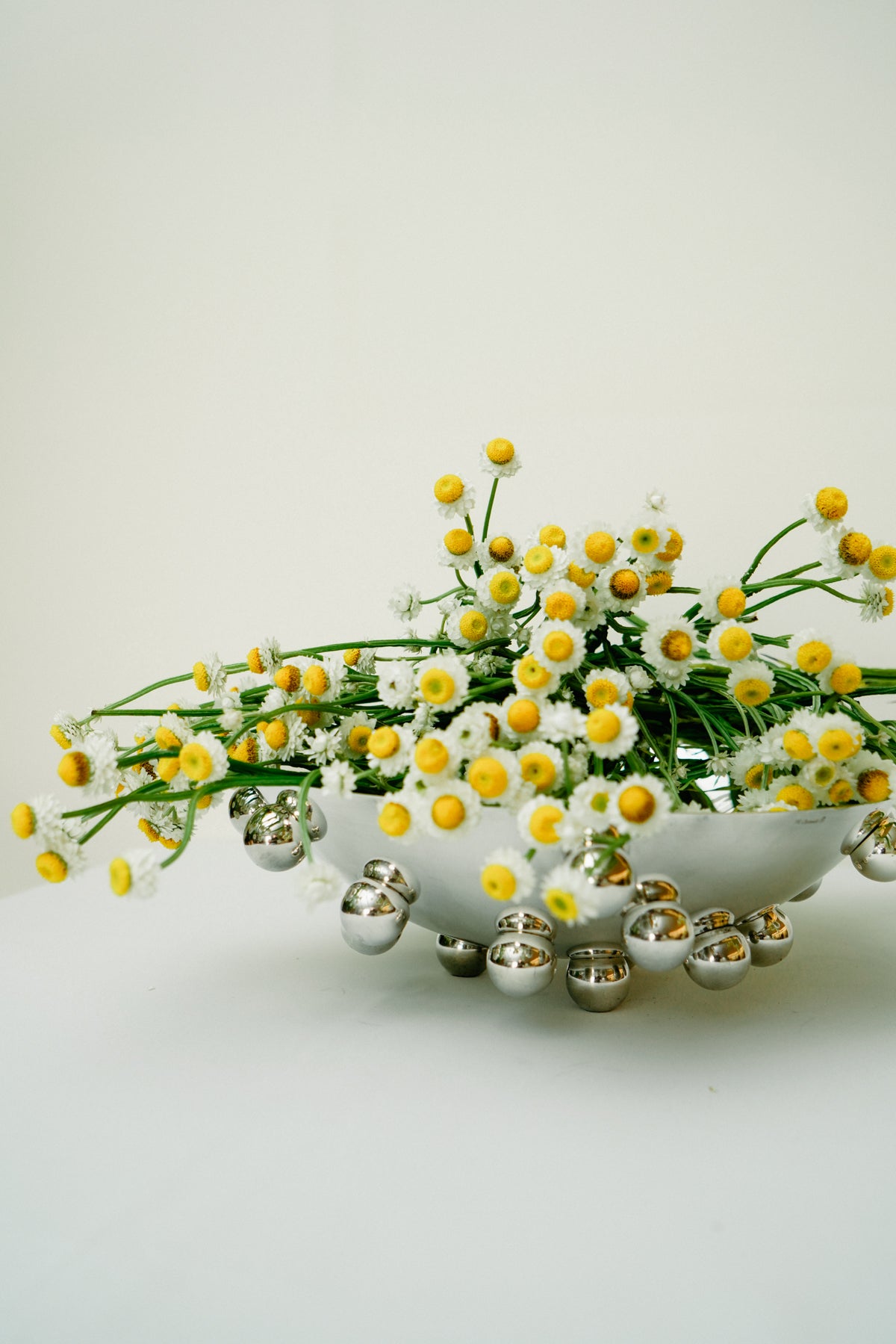 Christofle "Atomes d'Argent'' centerpiece bowl by Richard Hutten