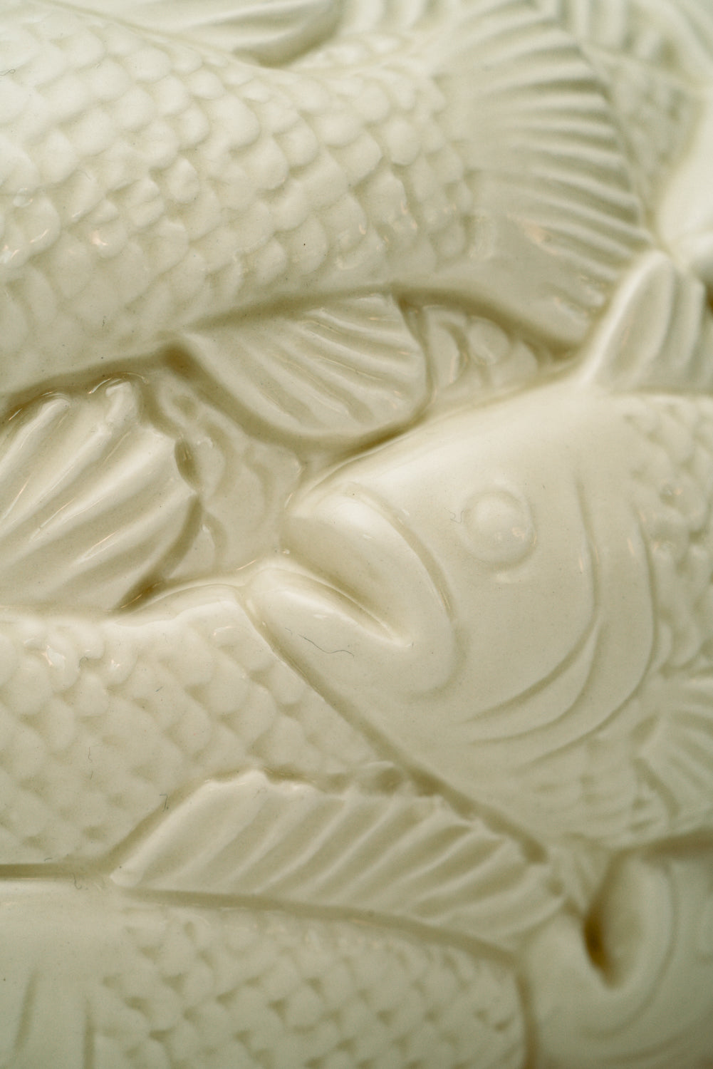 Fish ceramic tea pot