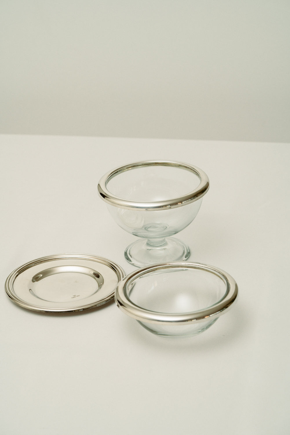 Caviar serving set
