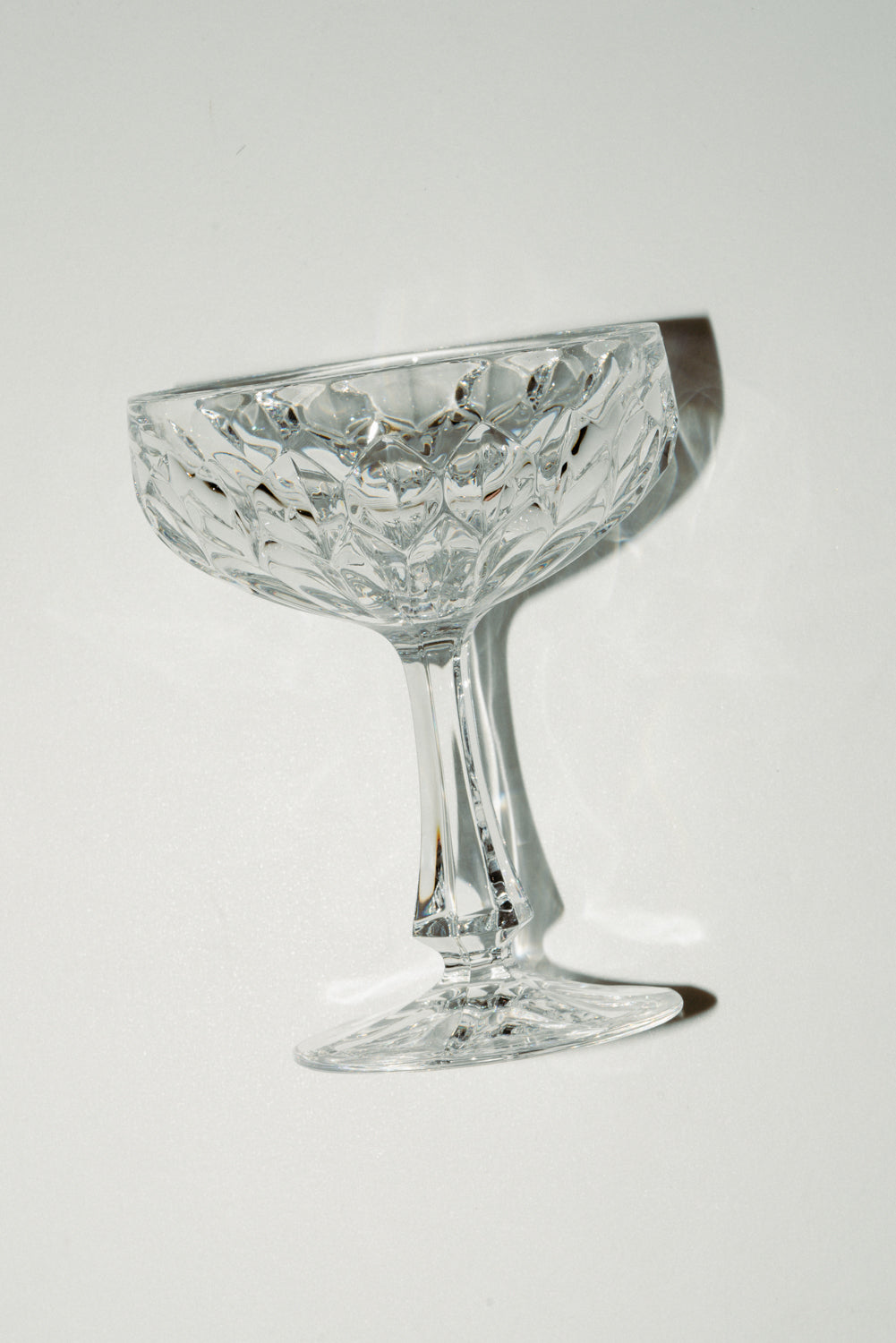 Set of 6 Bavarian Crystal coupes