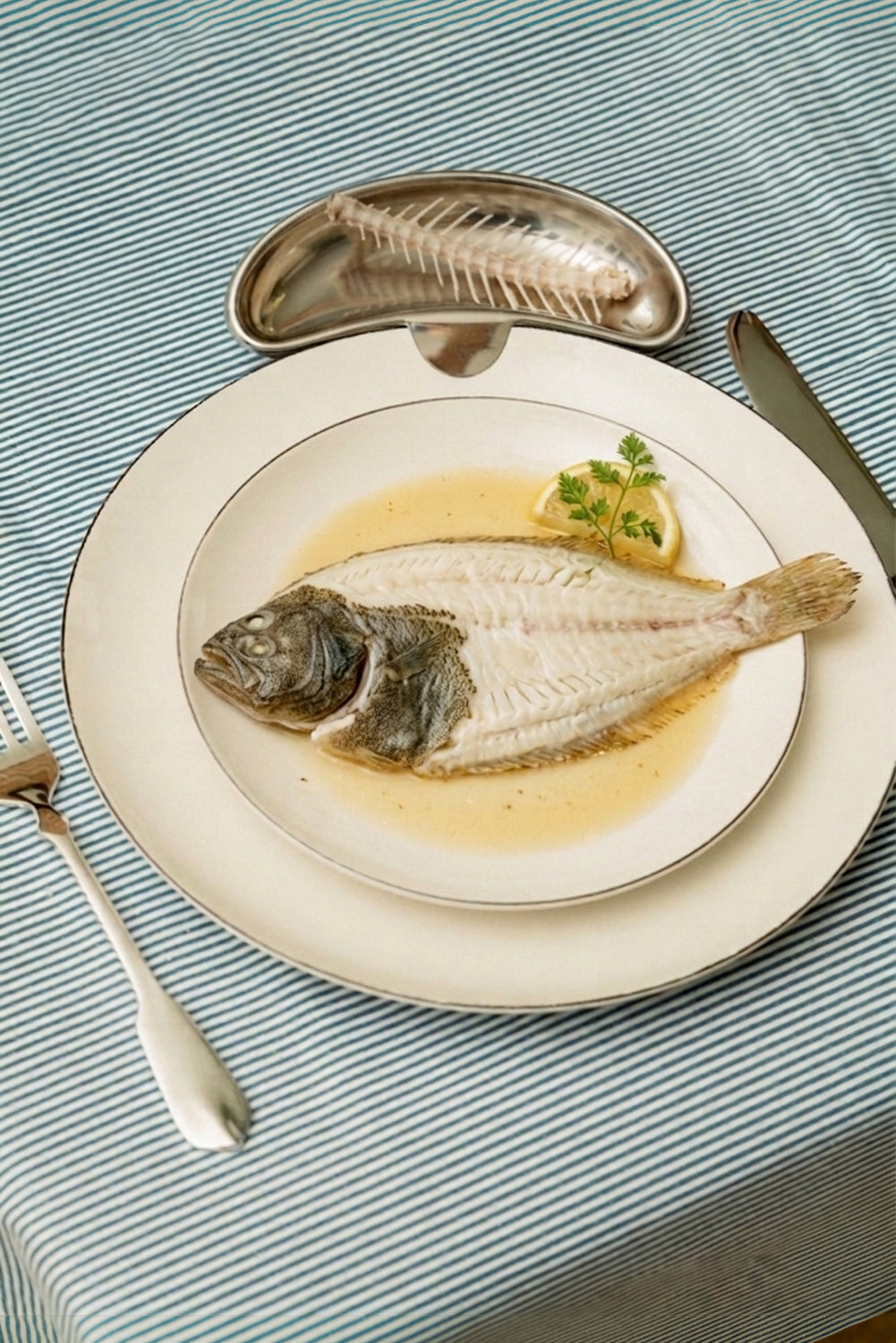 Clip-on fish bone plate (set of 8)