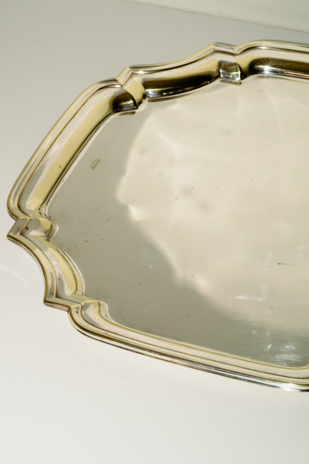 Set of 6 sorbet coupes with tray