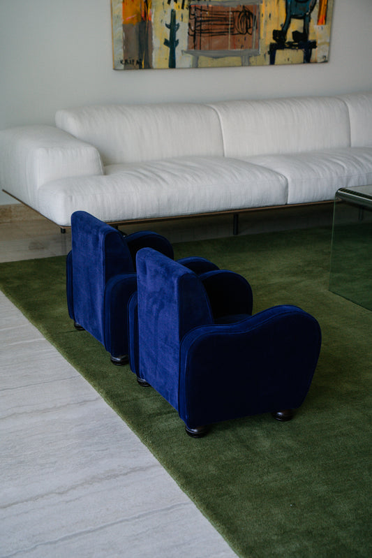 Set of 2 kids armchairs